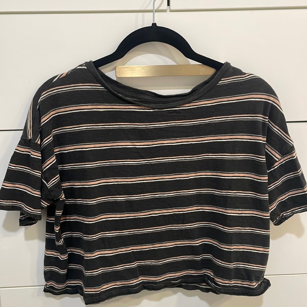 American Eagle Boxy T-Shirt Crop Top